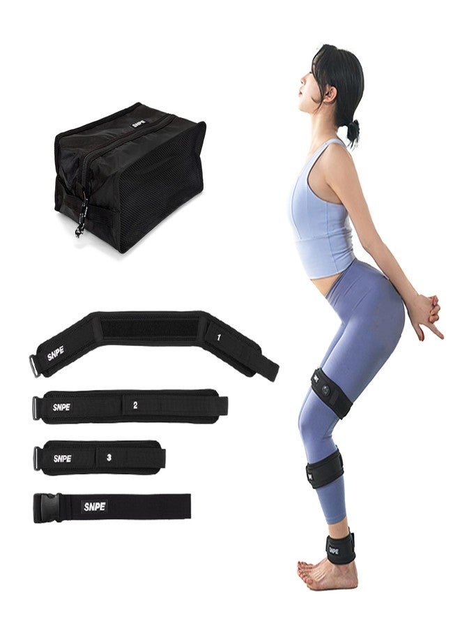 SNPE Leg Belts (M) Posture Corrector for Bowed Legs and Body for Women and Men. Pain Relief for Knees, Legs, Lower Back - Image 1