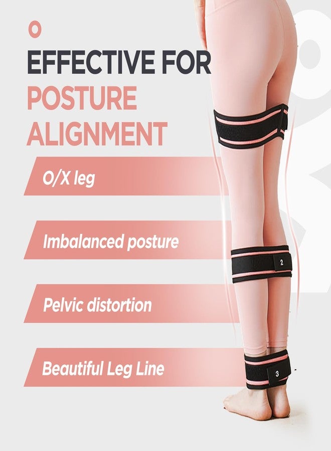 SNPE Leg Belts (M) Posture Corrector for Bowed Legs and Body for Women and Men. Pain Relief for Knees, Legs, Lower Back - Image 2