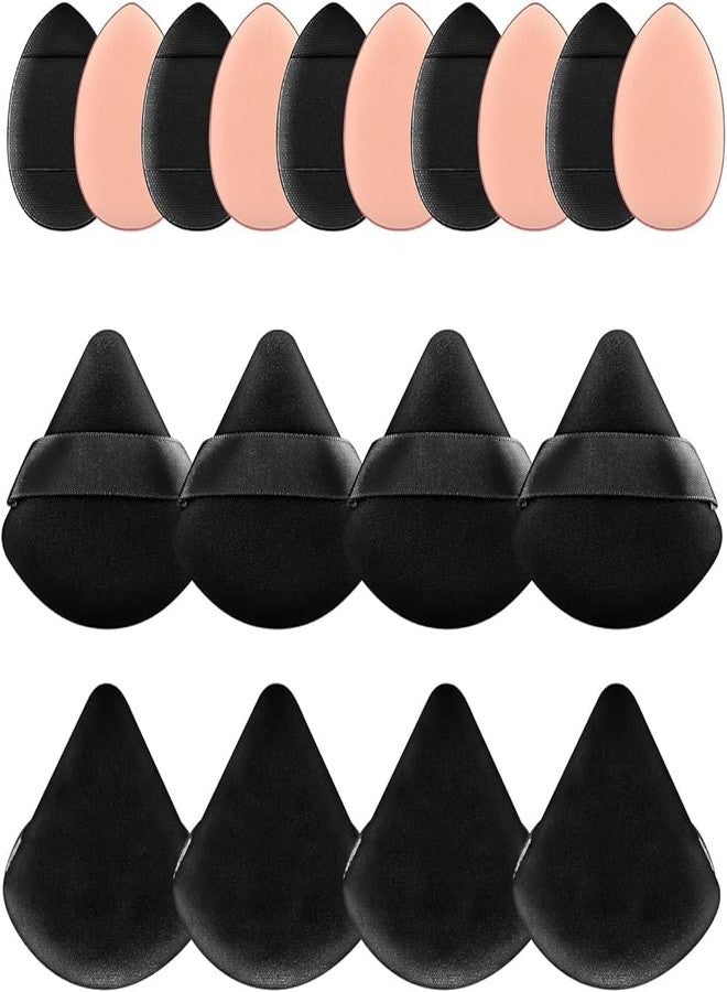 Gonegal Professional Triangle Powder Puff For Face Makeup & Eye, Makeup Finger Sponge - Image 1