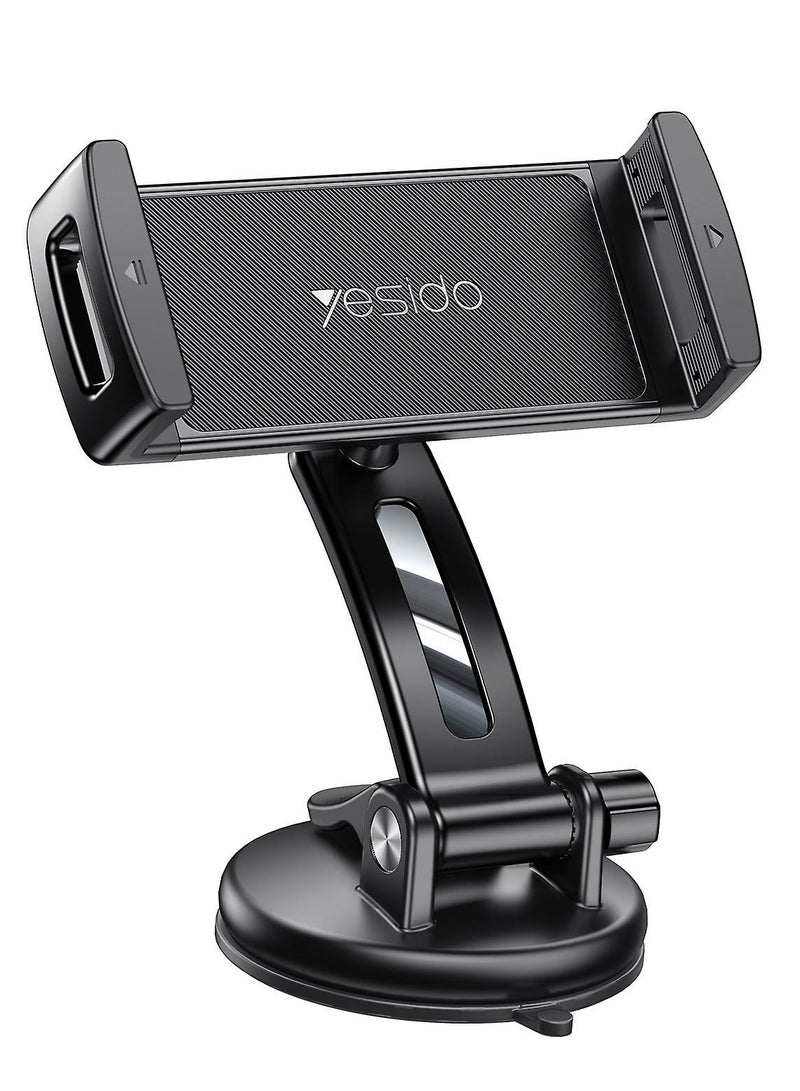 Yesido C171 Suction Cup Mount Car Holder Dashboard Bracket For Phone And Tablet 4.7-12 Inch - Image 1