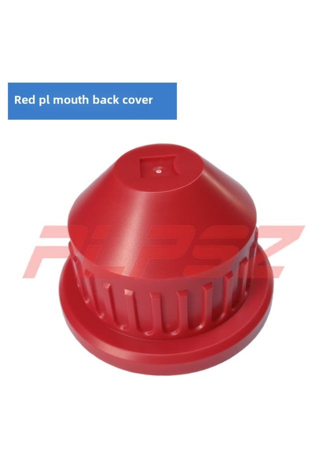 PL Bayonet Film Machine Lens Rear Cover PL Interface Protective Cover Dust Cover Rear Cover Machine Plug Camera Adapter Ring-Color:Red PL Back Cover  - Image 1
