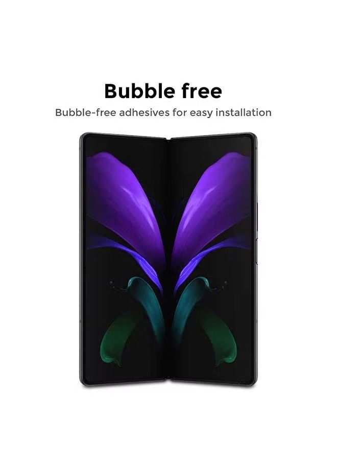 IAF Pack of 2 Screen Protector for Samsung Galaxy Z Fold2 5G Clear - Image 3