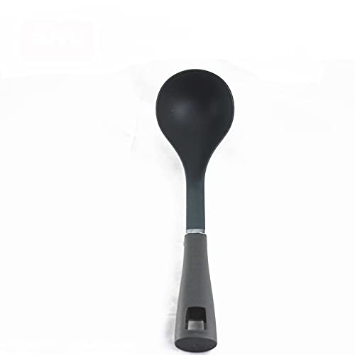 Moolten Moolten Nylon Kitchen Ladle Set Non Stick with Stand Multicolour Original Nylon  - Image 3