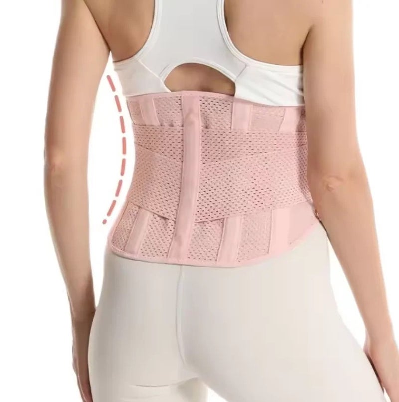 Bluejw Premium 3D Knitted Black Sweat Waist Trimmer Belt - Adjustable Slimming Back Support Trainer for Women & Men - Image 3