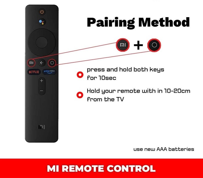 AZMKIMI Original Compatible for Mi Tv Remote Control Universal tv Original XMRM-00A Model Bluetooth Voice Command Xiaomi Redmi Smart Android 32 43 55 65 Inch Television - Pairing Must - Image 2