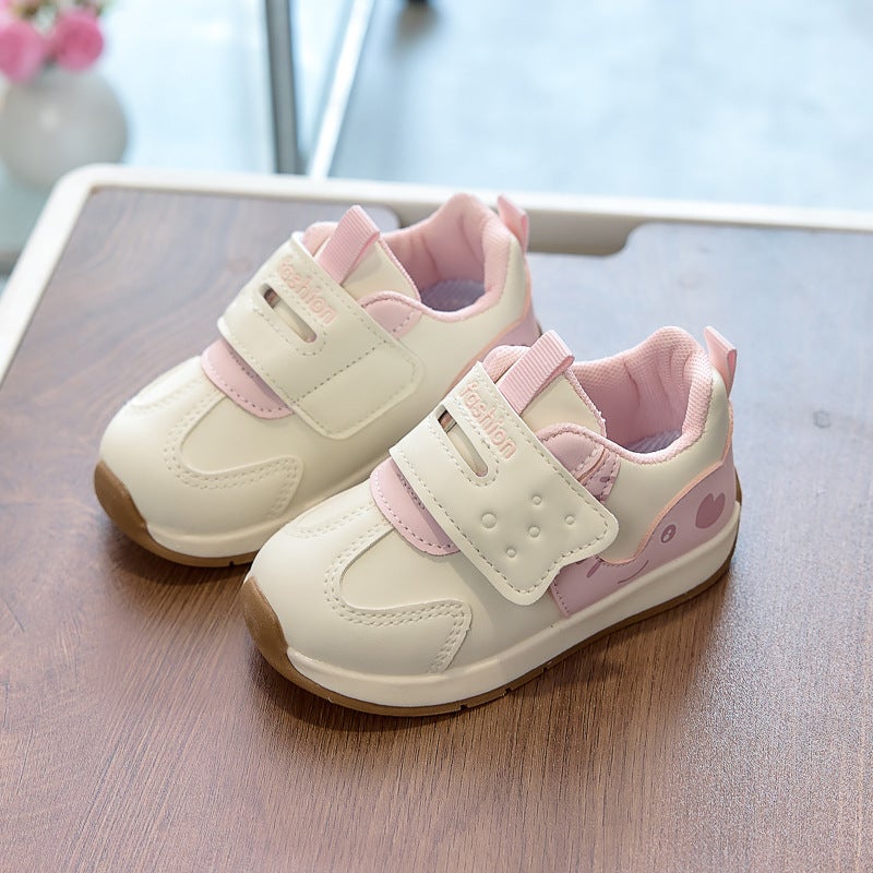 Mesh Sneakers Lightweight Flexible Sole Walking Shoes For Kids Indoor And Outdoor Activities - Image 1