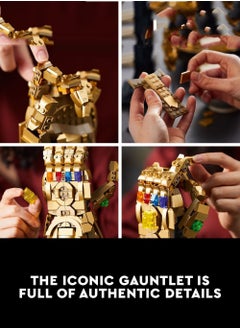 76191 Marvel Infinity Gauntlet Set, Collectible Thanos Glove with Infinity Stones, Collectible Avengers Gift for Men, Women, Him, Her, Model Kits for Adults to Build - pzsku/Z8ACAF9008C50B1EA8815Z/45/_/1698837830/14c6e45c-0642-478b-aee2-ae2b2f837fbf