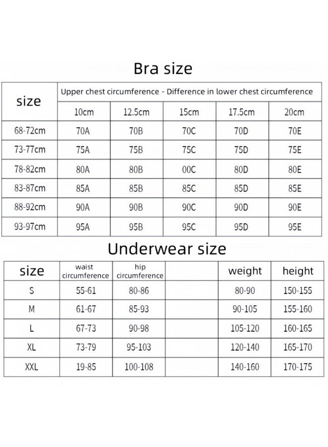 KUYING New Comfortable Skin Friendly And Breathable Lingerie Set Set Of 2 - Image 3