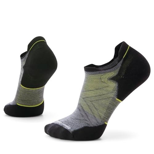 Smartwool Men's Run Targeted Cushion Low Ankle Socks - Medium Gray - Medium - Image 1