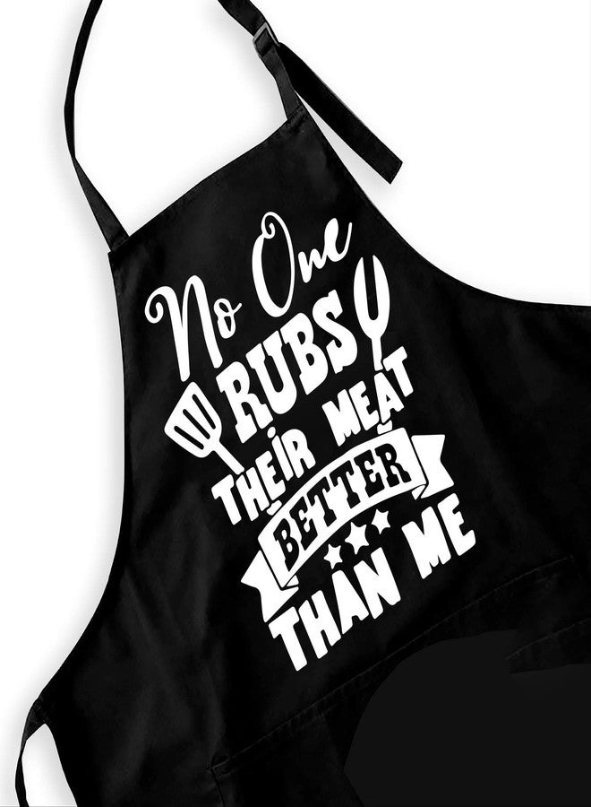 IHopes+ Funny Black Baking Apron for Women Teens Baker,Cute Baking Apron with 2 Pockets and Adjustable Neck Strap,Perfect for Birthday/Christmas/Thanksgiving, Large - Image 1