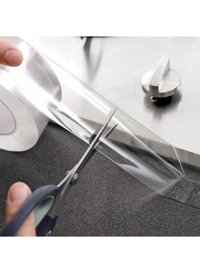 Sink Kitchen Waterproof Transparent Tape Nano Mildew Strong Self-Adhesive Pool Water Seal Bathroom Gap Strip Silicone Stickers  - Image 1
