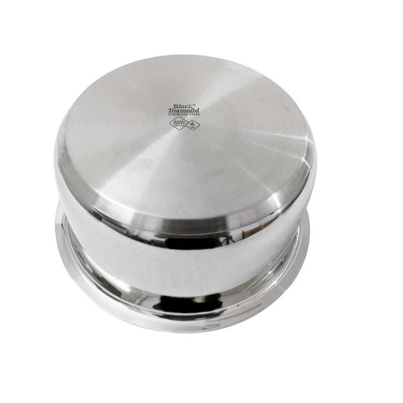 Black Diamond Heavy Gauge Tope/Bhagona with Induction Base Bottom - 3 litres - Image 4