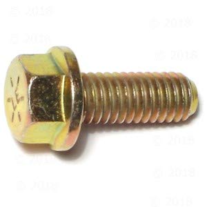Slaige Hard-to-Find Fastener 014973240226 Grade 8 Coarse Hex Flange Bolts, 3/8-16 x 1, Piece-50 - Image 3