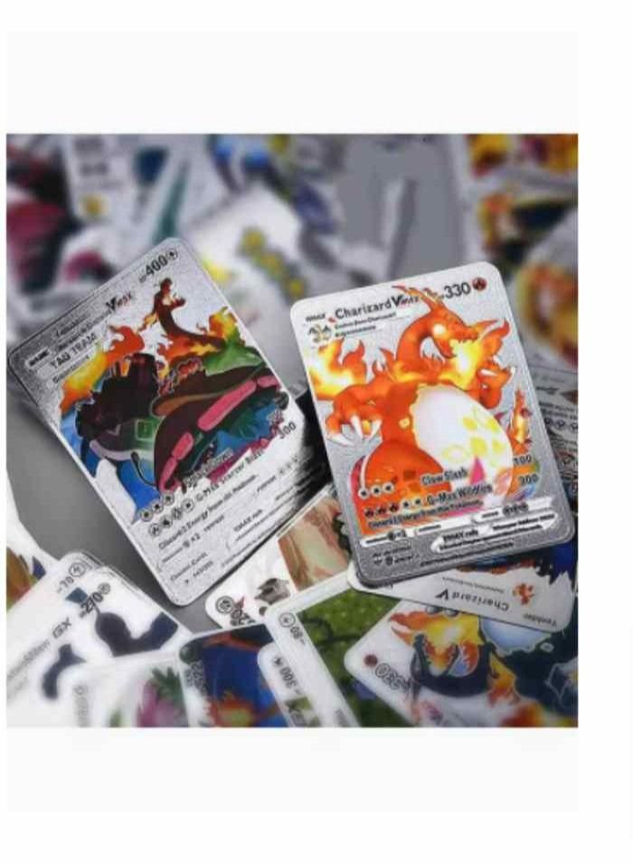 55 PCS Pokemon Cards Silver