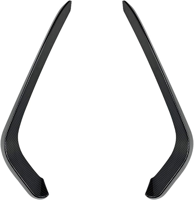 QASULER Carbon Fiber Fog Light Eyebrow Spoiler for Passat B8 - Image 1