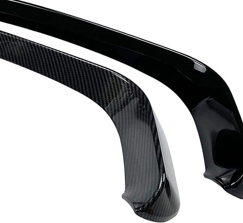 QASULER Carbon Fiber Fog Light Eyebrow Spoiler for Passat B8 - Image 3