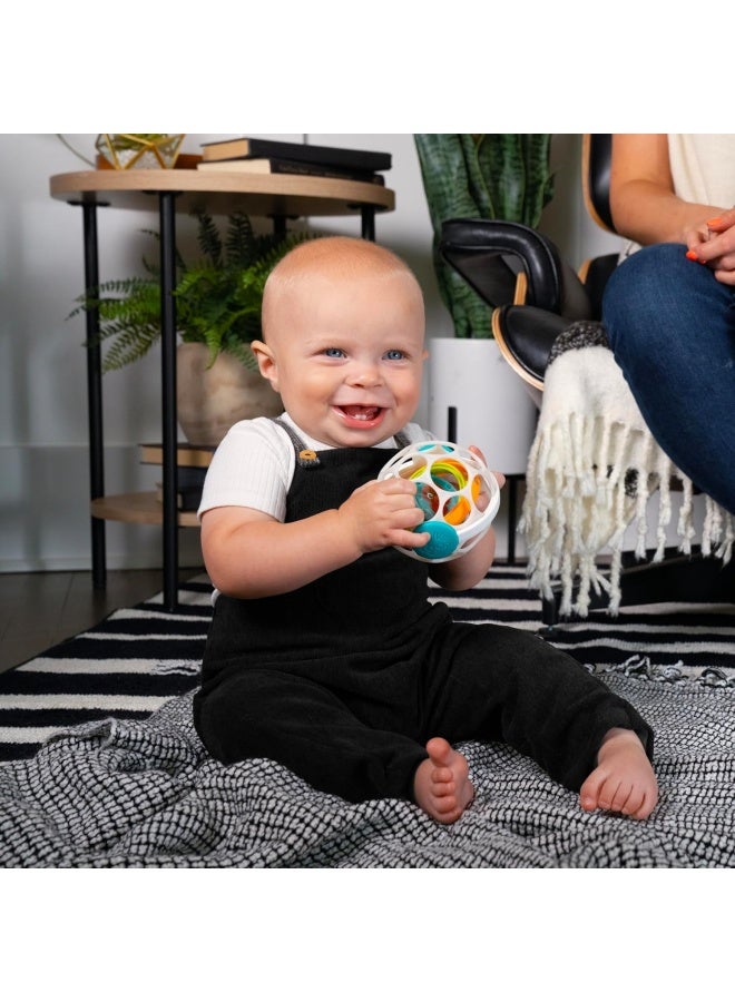 Baby Einstein Grip & Spin Oball Rattle Toy (10.16 cm) - Image 3