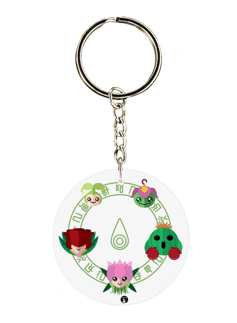 RKN The Anime Digimon Printed Keychain
