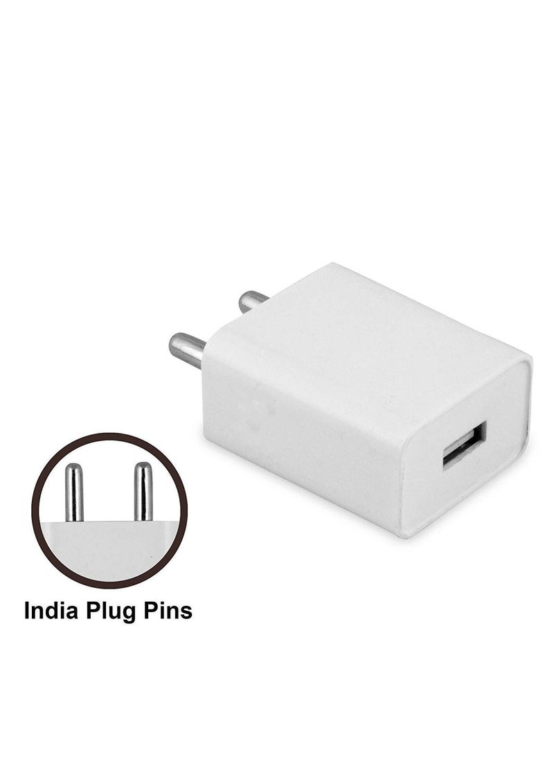Generic - Fast Type-C Charger Like for Original Xiaomi Redmi Note 9 Pro Max, Note 10 Pro, Note 10 Pro Max, Note 8, Note 8 Pro, Note 7, Mi A1, Mi A2, Mi A3 Charger with 1Mtr Type -C Charging Data Cable 5 W 2.4 A - Image 1