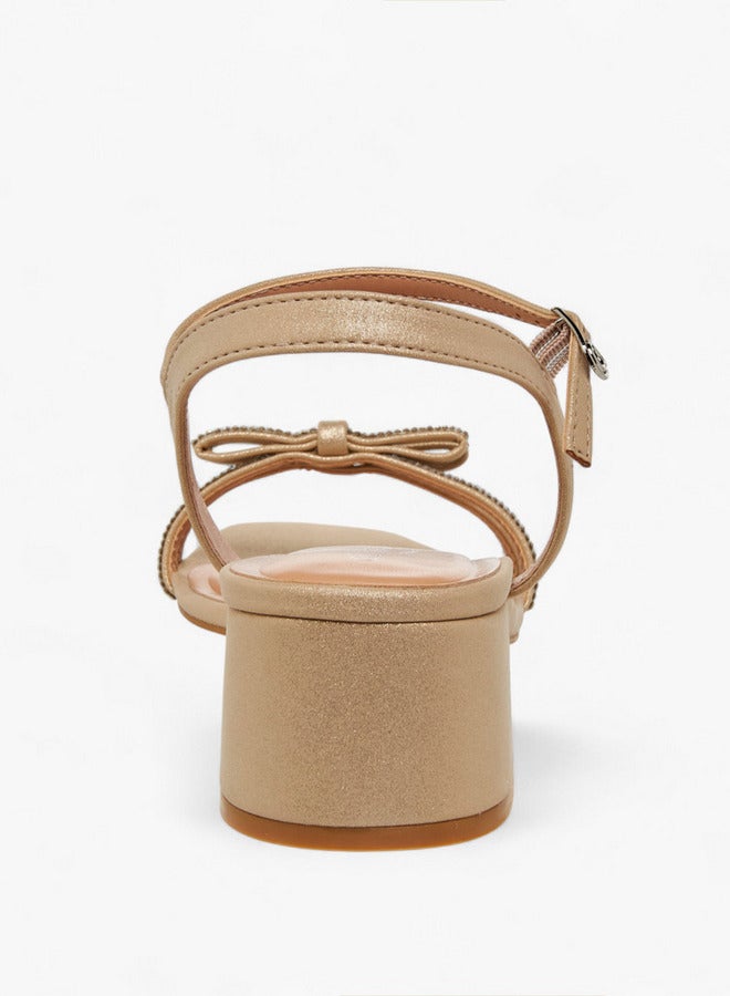 Celeste Women Embellished Block Heel Sandals - Image 5