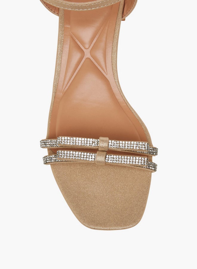 Celeste Women Embellished Block Heel Sandals - Image 4