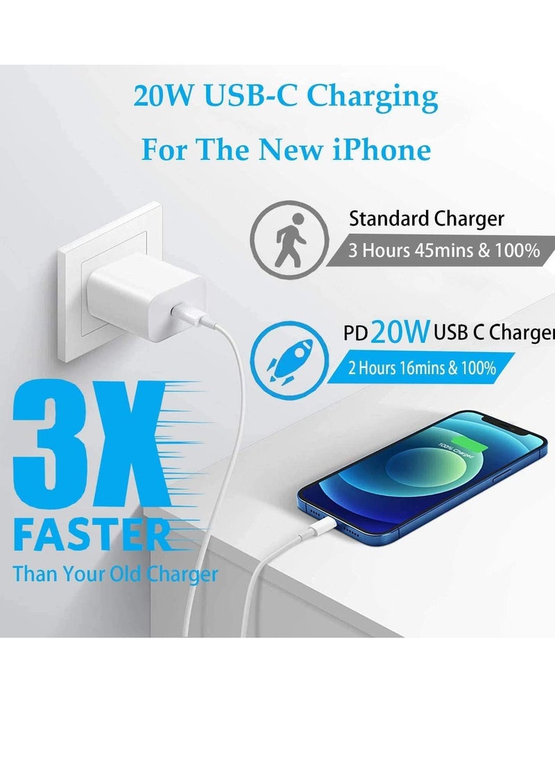Generic - [Apple MFi Certified] USB-C to Lightning Cable 20W, Stuffcool 2 Pack 6.6FT Power Delivery Fast Charging Data Sync Type C PD Quick Charger Compatible with iPhone 12/12 Pro/11/XS/XR/X 8/iPad - Image 1