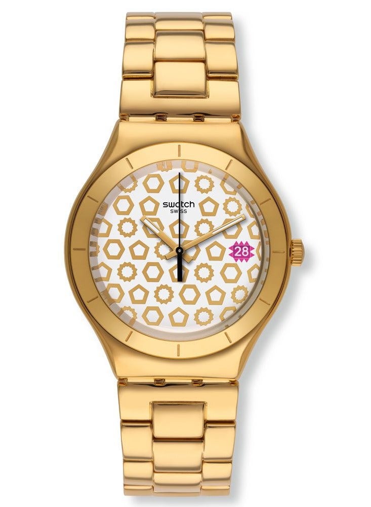 Swatch Unisex Bullone Quartz Movement Water Resistant Wrist Watch - 43 Mm - Image 2