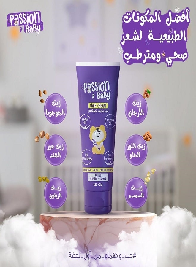 Passion Baby Baby Hair Cream 120Gm - Image 3