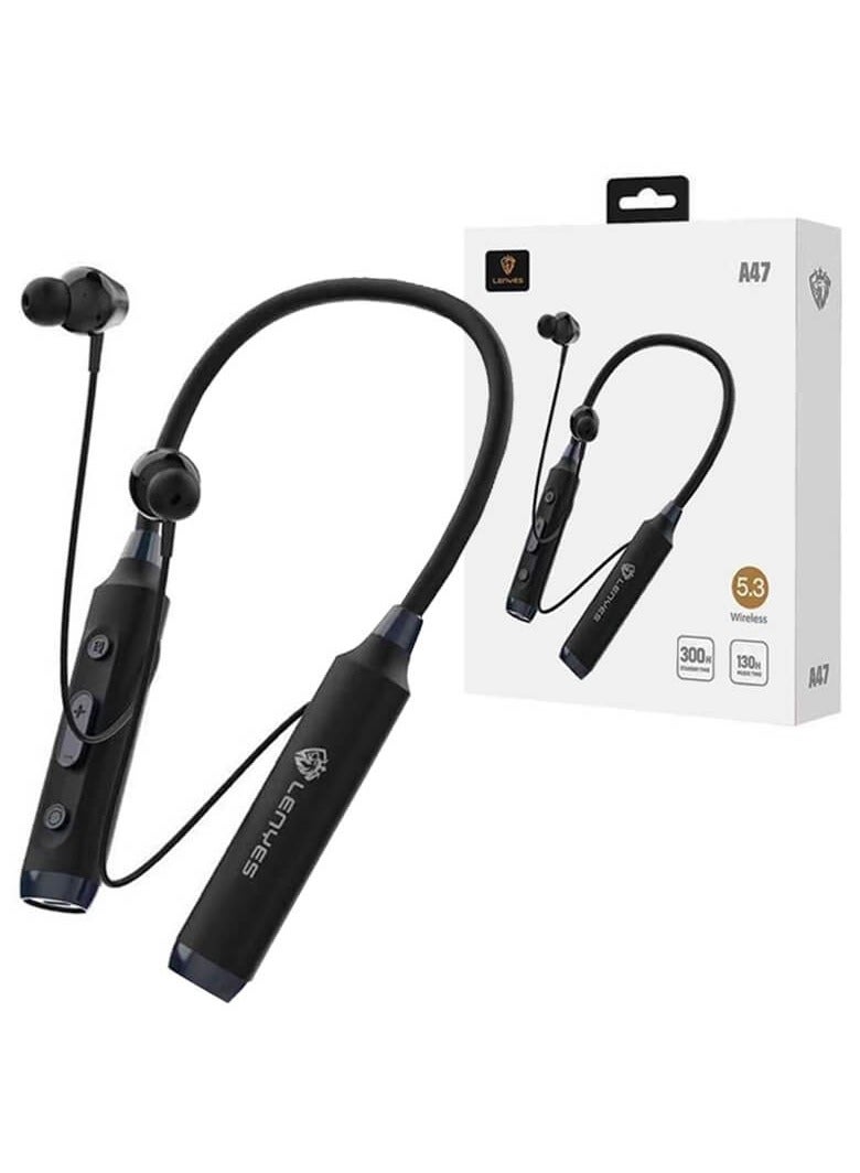 LENYES A47 Neck Wireless Bluetooth Headphones - Image 1