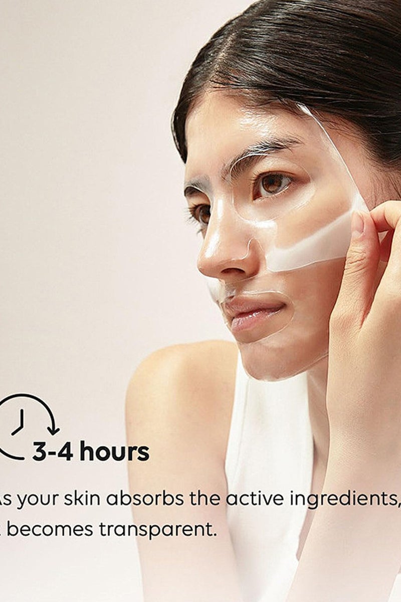 KOEC Deep Collagen Kojic Acid Turmeric Brightening Gel Mask for Glass Glow Skin- Elasticity, Hydrating, Firming and Moisturizing，4pcs - Image 4