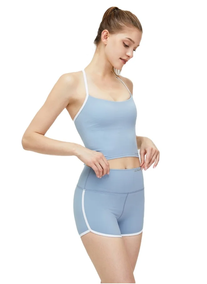 KAWN.YOGA Womens High Waist Workout Sport Yoga Shorts