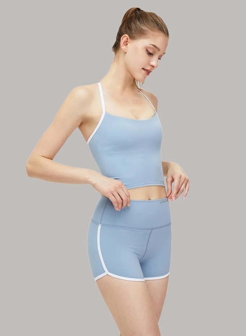 Womens High Waist Workout Sport Yoga Shorts
