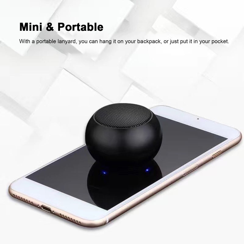 Bluetooth Speaker: 4W 400mAh Rechargeable Battery - TWS Function Portable Audio for Home Office Outdoor Activities - Image 4