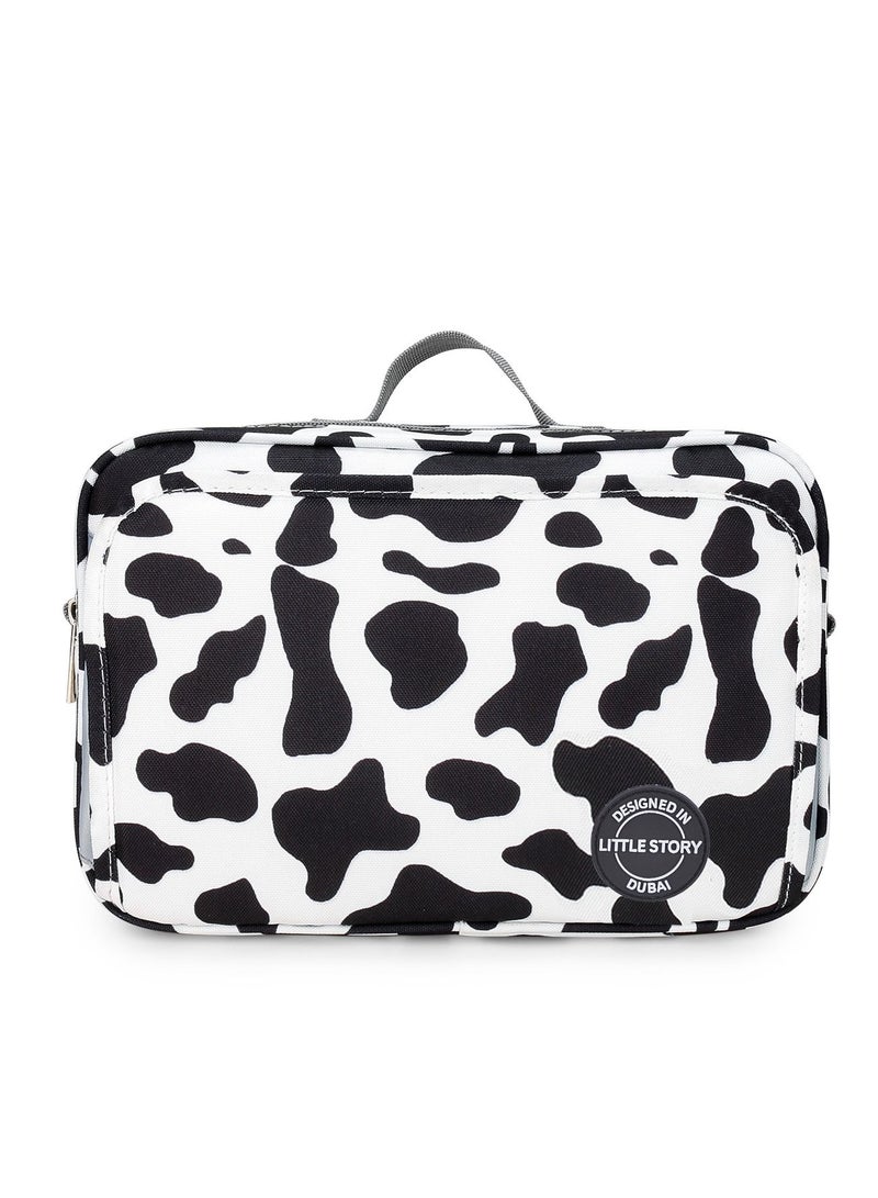 Little Story Baby Diaper Changing Clutch Kit With Detachable Shoulder Strap - White - Image 2