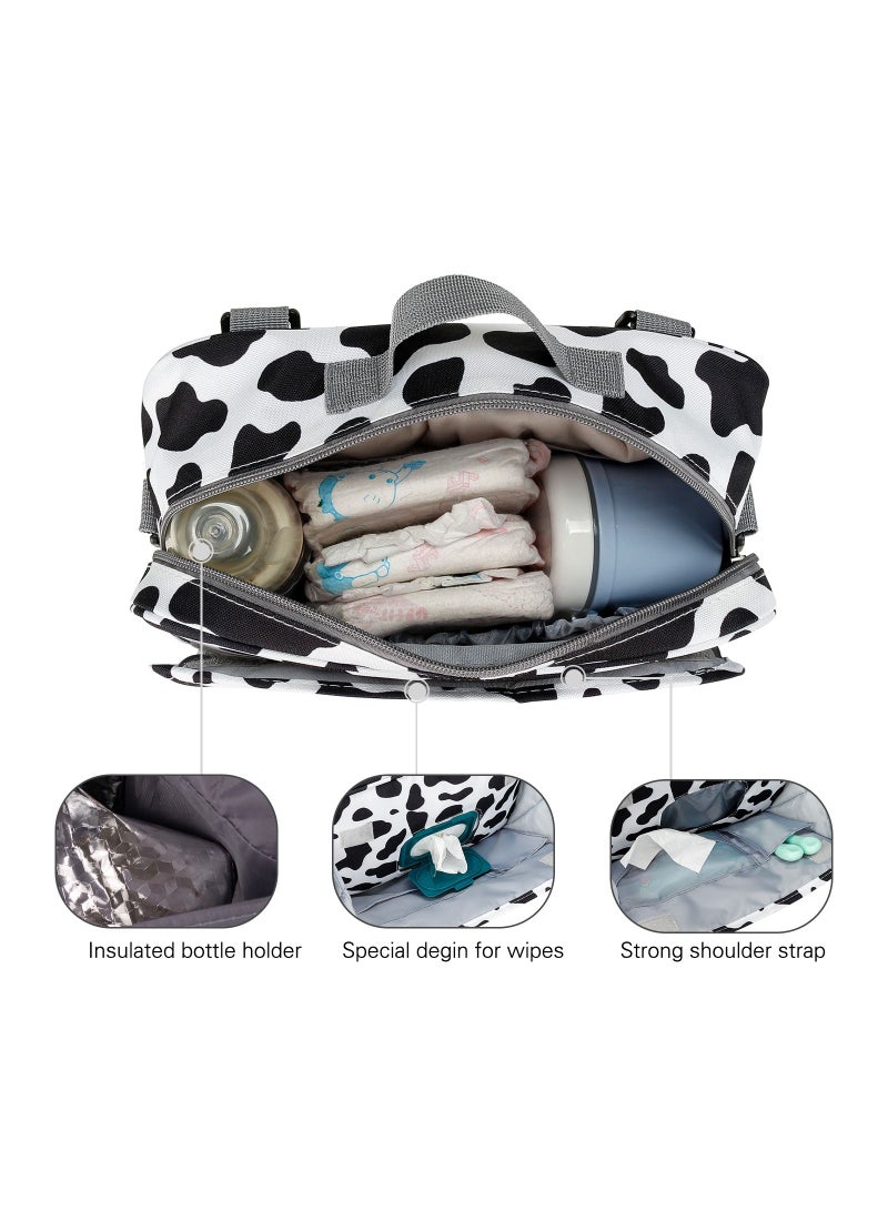 Little Story Baby Diaper Changing Clutch Kit With Detachable Shoulder Strap - White - Image 4