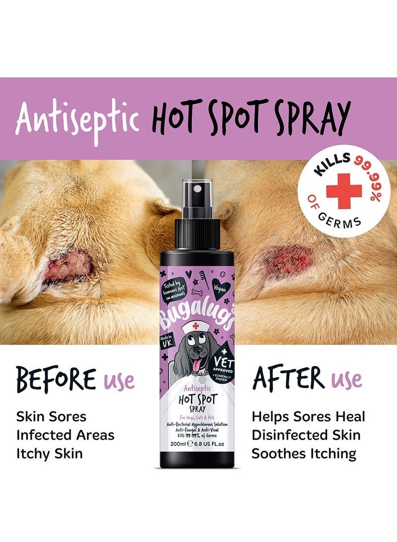 BUGALUGS Antiseptic Hot Spot Spray 200ml (6.8 Fl Oz) - Image 3