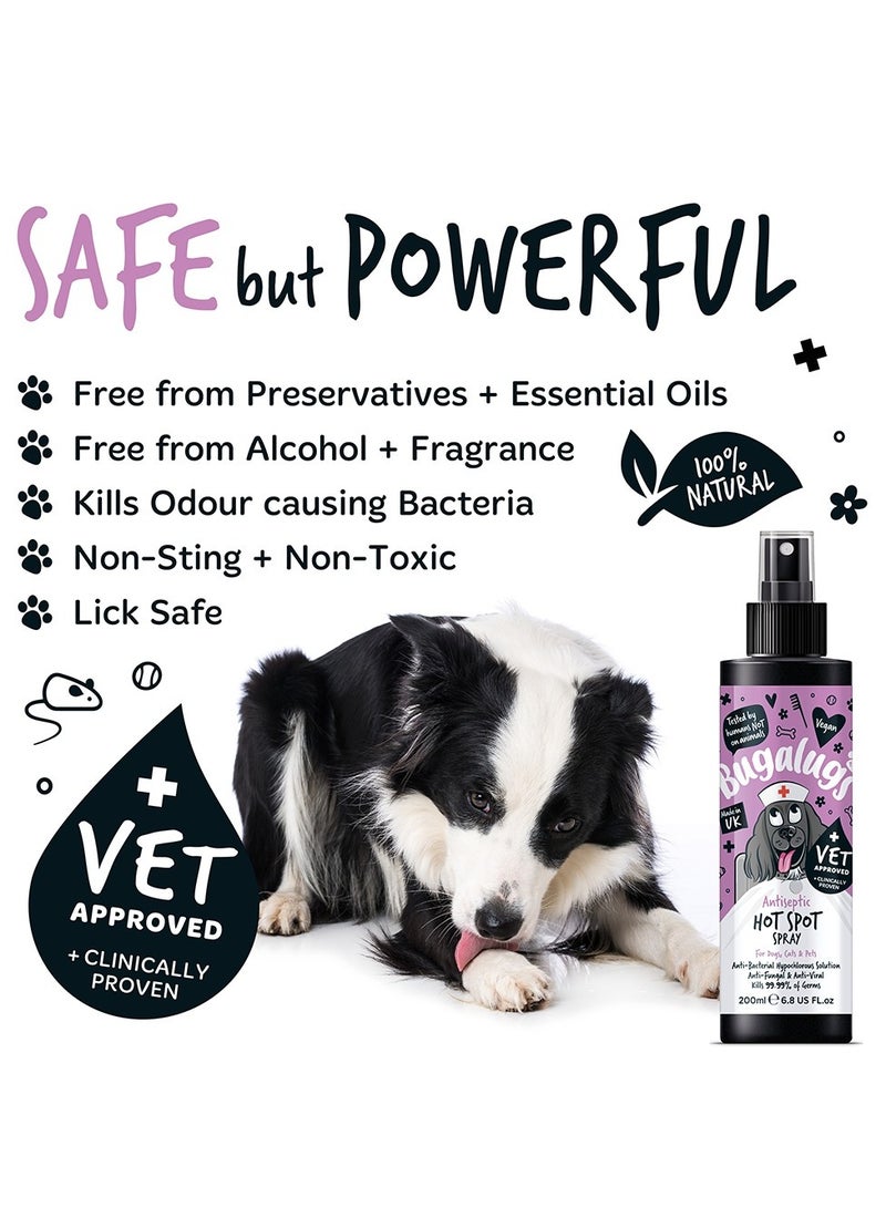 BUGALUGS Antiseptic Hot Spot Spray 200ml (6.8 Fl Oz) - Image 4