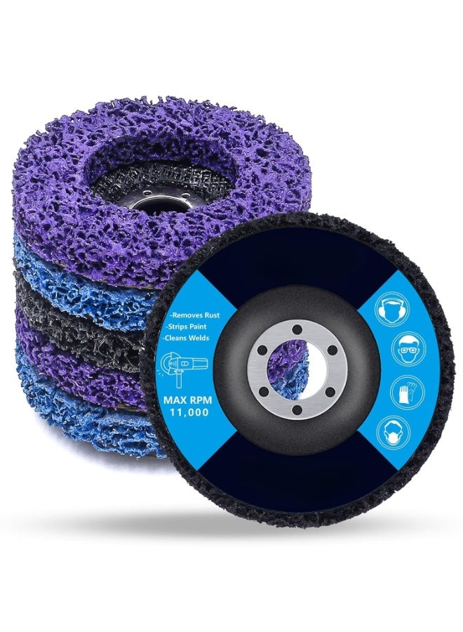 عام قرص كاشط/مادة كاشطة لطاحونات الزاوية: تنظيف طبقات الطلاء، وإزالة الصدأ، واللحامات، والأكسدة (115X22) - Image 1