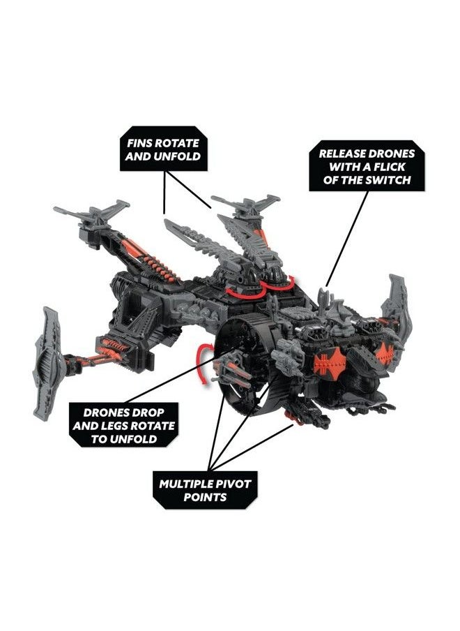 SNAP SHIPS Komplex Hammerjaw K.L.A.W. Gunship Building Toy Sets 3 Builds Ages 8+  - Image 5