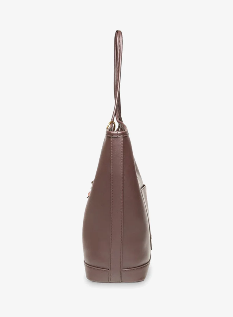 Steve Madden  Bproud 5 Women's Chocolate Tote Bag for Women | Best Price UAE