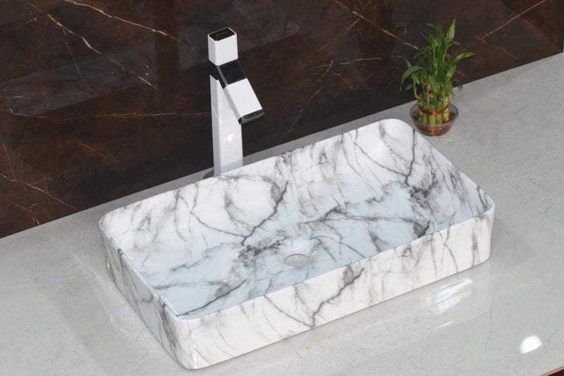 NEROBI حوض غسيل نيروبي من السيراميك للحمام - Image 1