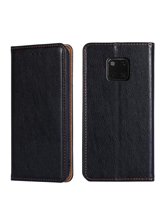 S-TOP Case For Huawei Mate 20 Pro PU + TPU Gloss Oil Solid Color Magnetic Horizontal Flip Leather Case with Holder & Card Slot & Wallet - Image 1
