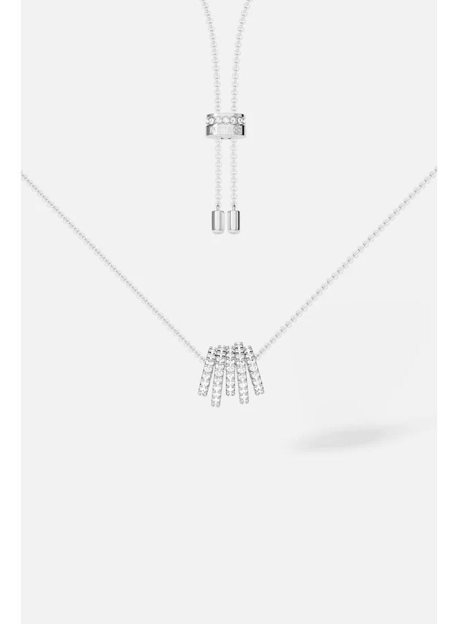 قلادة بيضاء قابلة للتعديل