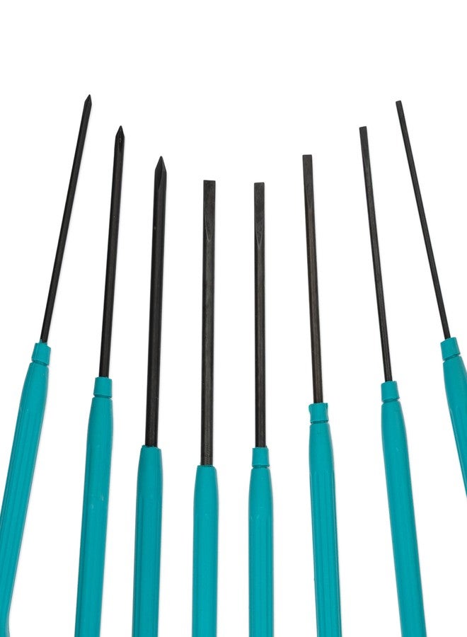 Moody Tools 58-0390 8-Piece ESD Safe Driver Set | Slotted and Phillips Combo - Image 3