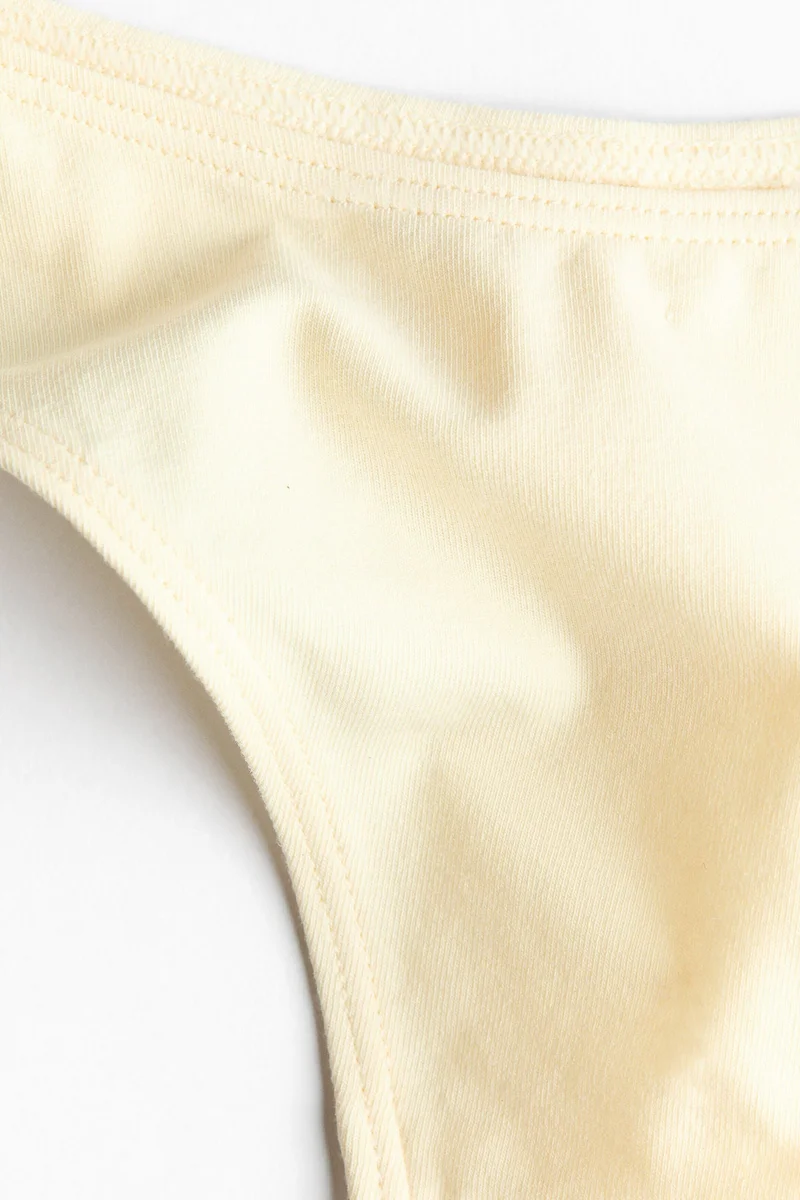 H&M 10-pack cotton thong briefs