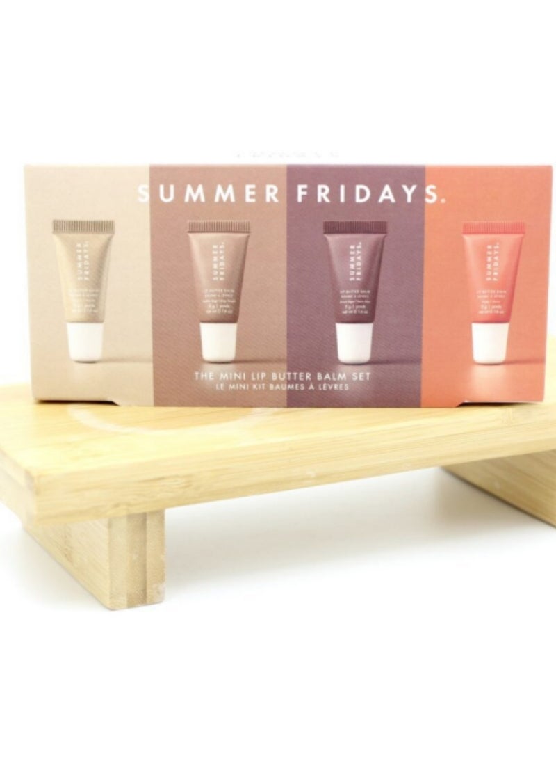 SUMMER FRIDAYS Summer Fridays The Mini Neutrals Lip Butter Balm Set - Image 1