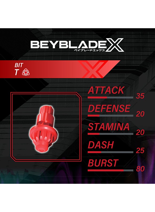 BeyBlade X Launcher Scythe Incendio 4-60T Starter Pack Top & Launcher, Easy Grip, Battle Top Toy, Bey Toy for 8+ Year Old Boys Girls, Authentic Die-cast Metal Parts, Powerful Attacks - Image 4