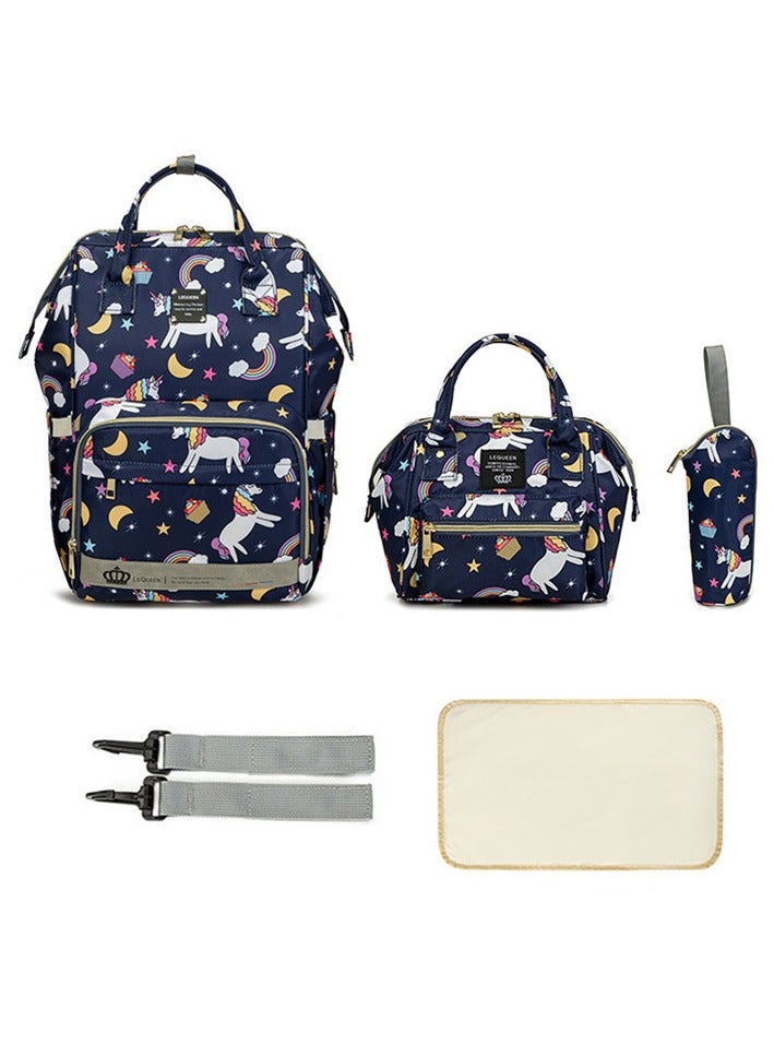حقيبة ظهر قابلة للتوسع ٣ في ١ للأطفال مع وحدة لتغيير الحفاضات