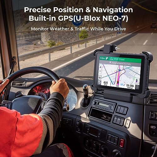 MUNBYN Rugged Tablet IRT08, 10.1 inch Windows Tablet, Windows 11 Pro, 8GB+128GB, Intel N5100,Sunlight Readable, 4G LTE GPS Heavy Duty Industrial Outdoor Work PC, BT5.1 Wi-Fi, 2Y Protection - Image 5