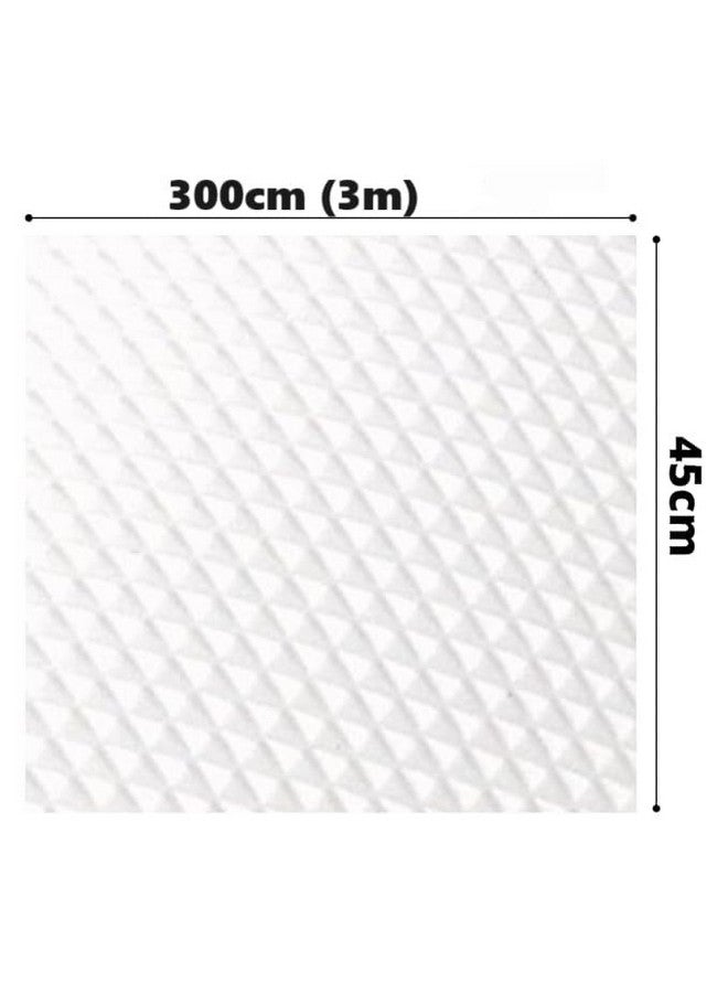 ElastPro EVA Food Grade Washable Anti Slip Mat/Sheet for Fridge, Shelf Liner, Table, Kitchen Drawer mat (Transparent, 45 Cm X 3 Meter) - Image 2